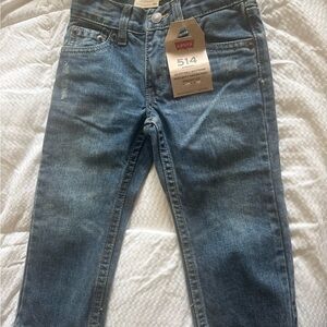 Levi's Blue Slim Straight Jeans Classic Denim
